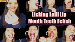 Here I enjoy sucking a very large lollipop Licking lolli Lip Fetish Lolly pop Lick suck drool licking lollipop asmr licking lollys clip