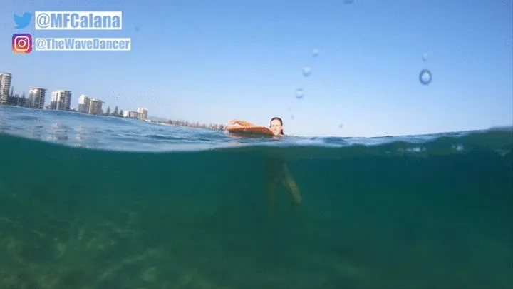 Public Beach Nude Surfing