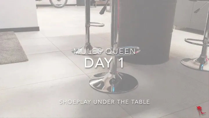 DAY 01 - shoeplay under the table