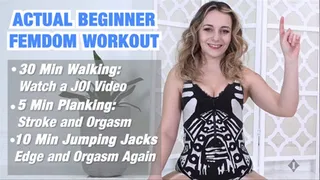 Actual Beginner Femdom Workout