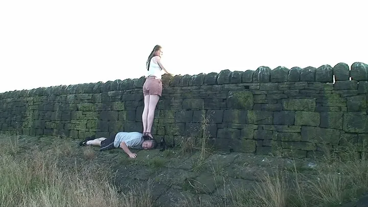 Sophie Head Trample In 3 Pairs Of Heels In The Great Outdoors