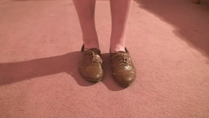 Sophie's Hand Trampling In Brogues