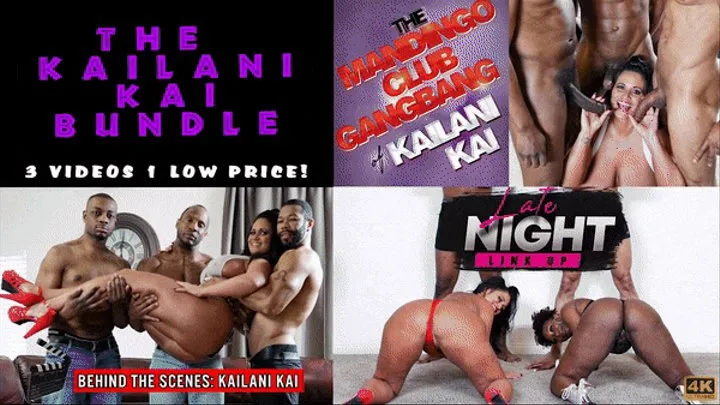 Kailani Kai's Hot Adventures 3 Pack!