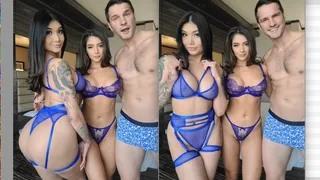 Asian Slut Brenna Sparks Hot Latina Ass TruKait Threeway