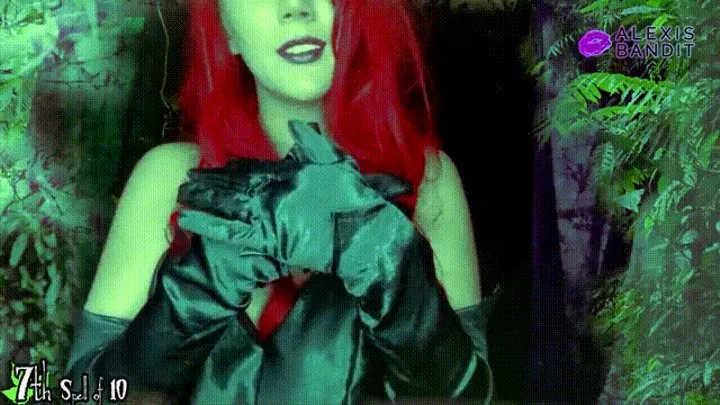 Captivated By Poison Ivy and Her Silk Gloved Hands Halloween Trance 7 of 10 by Alexis Bandit