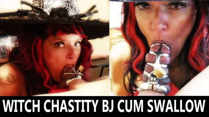 NOT What Cucky Bargained For - CHASTITY BJ with CUM SWALLOW