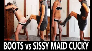 Boots vs Sissy Maid - Boots WIN