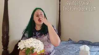 Intense Sneeze Fit from Flowers