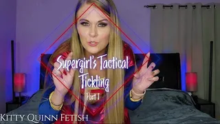SuperGirl's Tactical Tickling Part 1