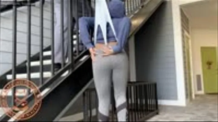 Ebony Wedgie Walk