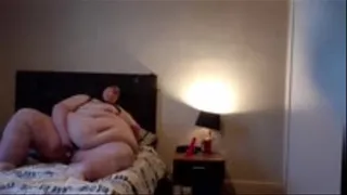 SSBBW SPY CAMERA IN BEDROOM MASTURBATES AND CUMS