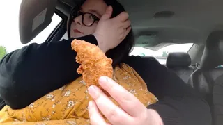 SSBBW BBW INDULGES IN KFC FINGER LICKING GOOD