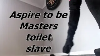 Aspire to be Masters toilet( )