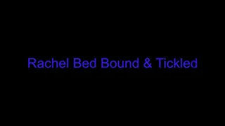 bound on the bed and tickled