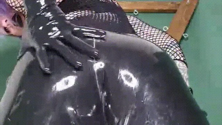 Letting You Watch While I Shine My Latex