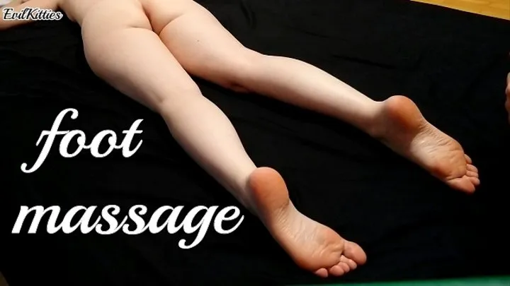 Full body massage, foot massage - part 2 EvilKitties