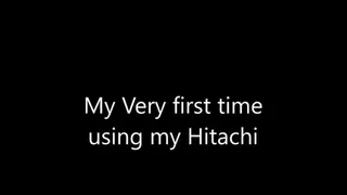 Talia Love's first time with a Hitachi