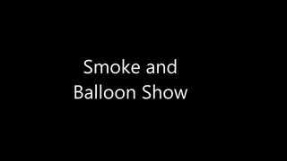 Balloon and Smoke show Easter Edition