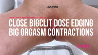 Close Big Clit Dose Edging Big Orgasm Contractions (ES884)