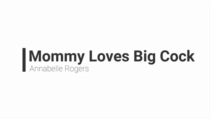 Step-Mommy Loves Big Cock