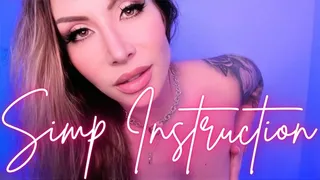 FemDom Simp Instruction - Jessica Dynamic