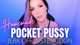 Creative Homemade Pocket Pussy JOI - Jessica Dynamic