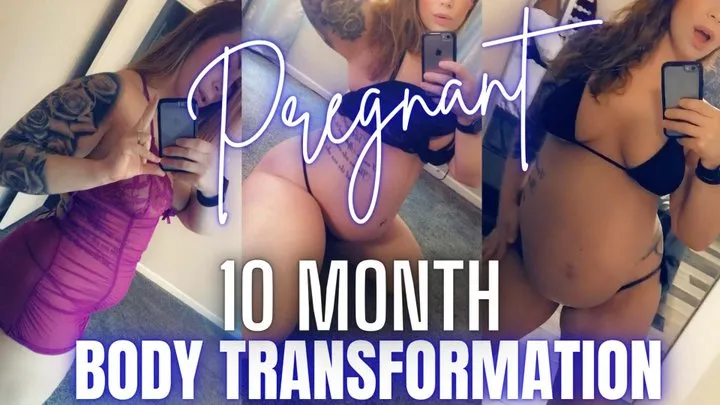 Pregnant 10 Month Body Transformation - Jessica Dynamic