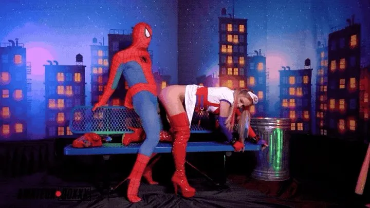 HARLEY QUINN Controls & Fucks SPIDERMAN - --- THIS A COMEDIC SUPERHERO PARODY