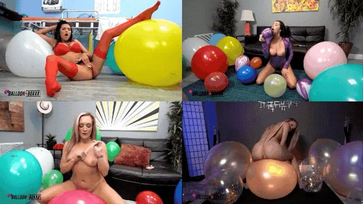 4 Chick Balloon Comp - Mj Fresh, Karlee, Scarlett, & Tucker