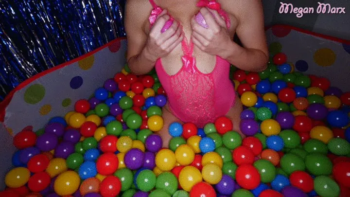 Ball pit and sex swing fuck