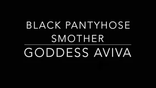 Black Pantyhose Smother