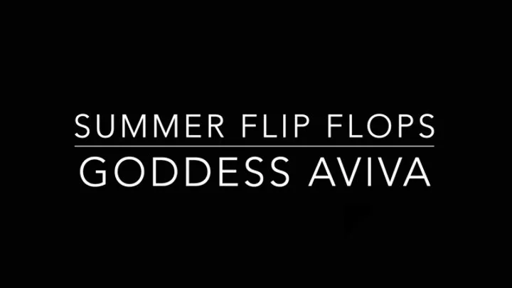 Summer Flip Flops