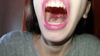 I yawn and I show you my uvula