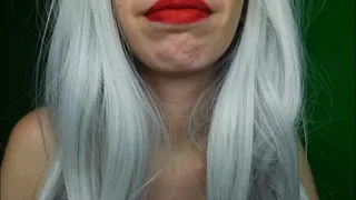 pov - i kiss you - red lips