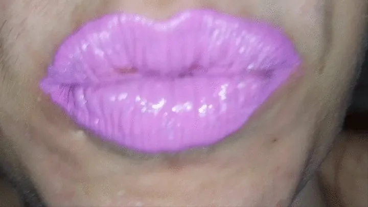 pov - i kiss you - liliac lipstick