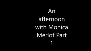 An afternoon with Monica Merlot part1: Worshipping Monica's big booty