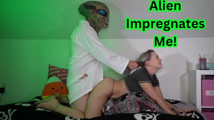 Alien Impregnates Me!