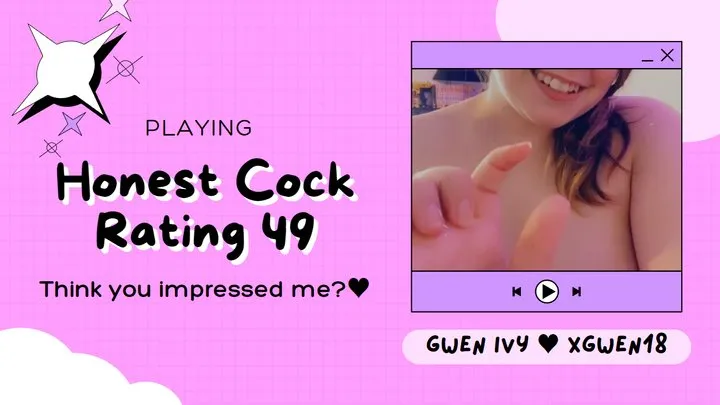 Honest Cock Rating 49