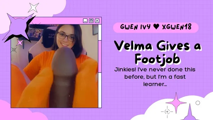 Velma Gives a Footjob