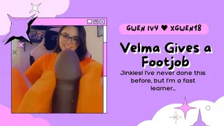 Velma Gives a Footjob