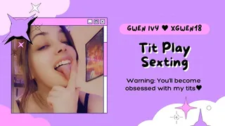 Tit Play Sexting