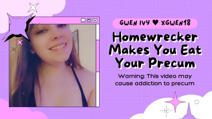 Homewrecker Makes You Eat Precum