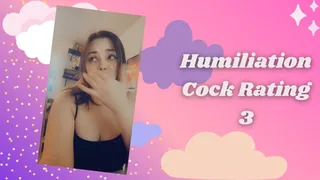 Humiliation Cock Rating 3
