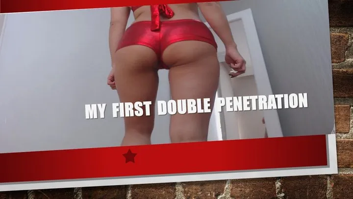 MY FIRST DOUBLE PENETRATION FOR VALENTINES DAY