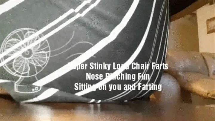 Super Stinky Loud Chair Farts Nose Pinching Fun Sitting on you and Farting