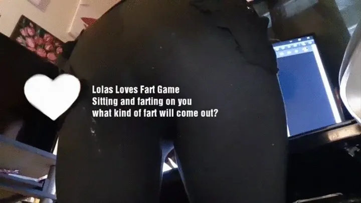 Latina Milf Giantess Lolas Fart Game Sitting on you in yoga pants and FARTING What kind of fart will come out
