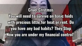 Cruel Cristmas You will need to survive on basic foids with precious little for heat or rent Do you have any bad habits? They Stop Now you are under my financial control!mkv