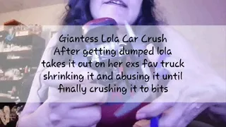 Giantess lolas car crush and destruction