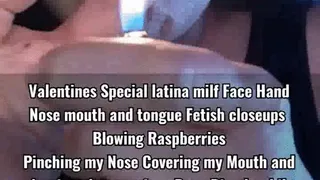 latina milf Face Hand Nose mouth and tongue Fetish closeups Blowing Raspberries Pinching my Nose Covering my Mouth and showing closeup of my Deep Dimple while enjoying a smoke Hand and Smoking Fetish