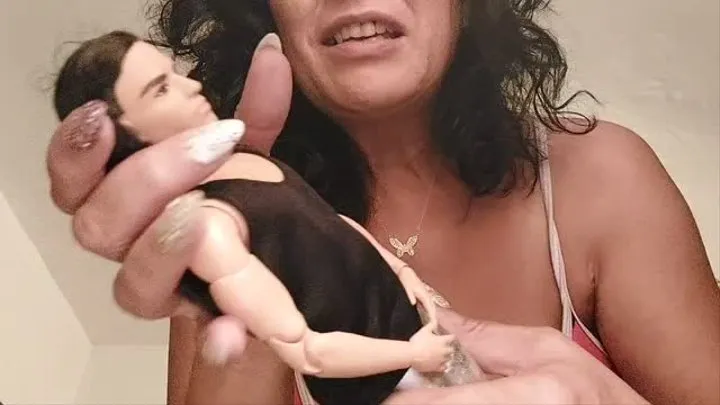 latina Milf Giantesses man Doll comes to life at night and fucks her cuming on her hairy bush first he climbs on her bed while she snores he carresses her feet and ass sucks on her tits fingers and eats out her out then cums on and in her pussy